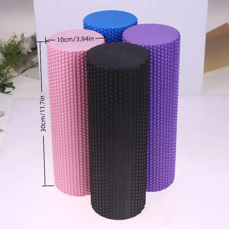 Yoga Foam Roller 10cm x 30cm for Pilates & Home Workouts