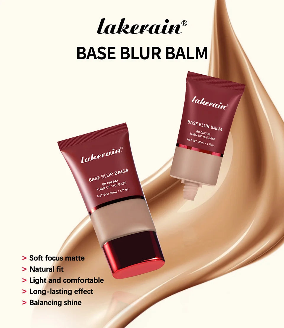 Matte BB Cream Foundation with Oil Control, 5 Colors Available, 30ml