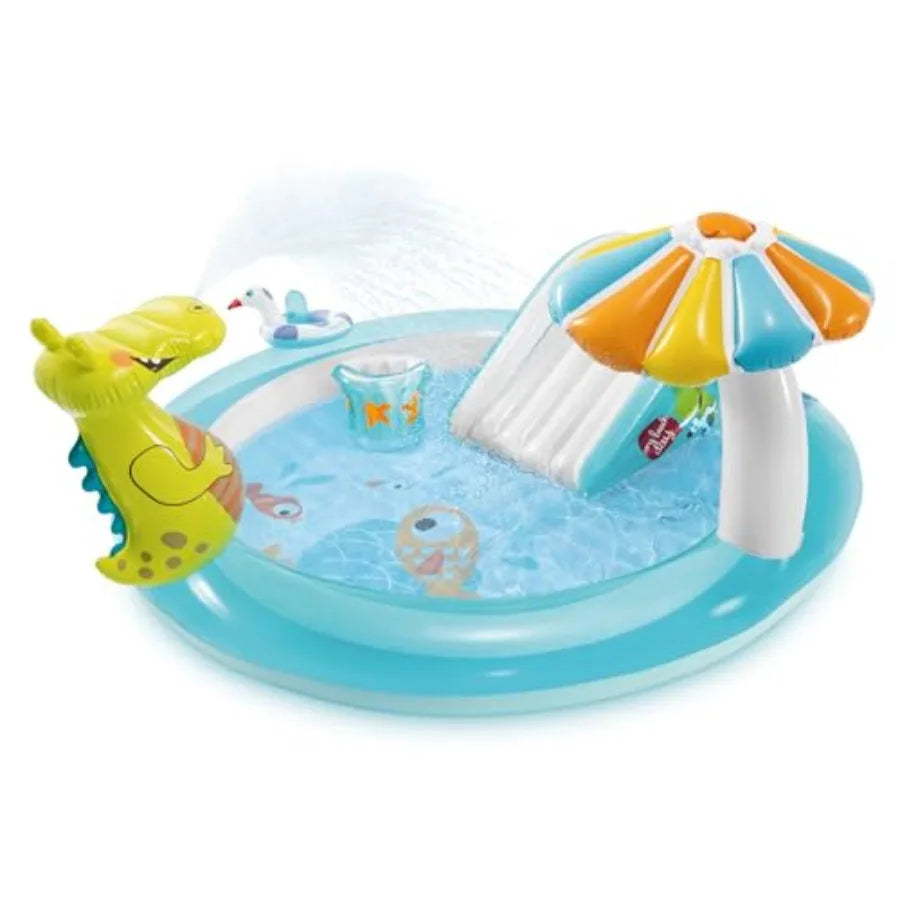 Inflatable Kiddie Pool for Water Play, PVC Material, Quick-Inflate Design