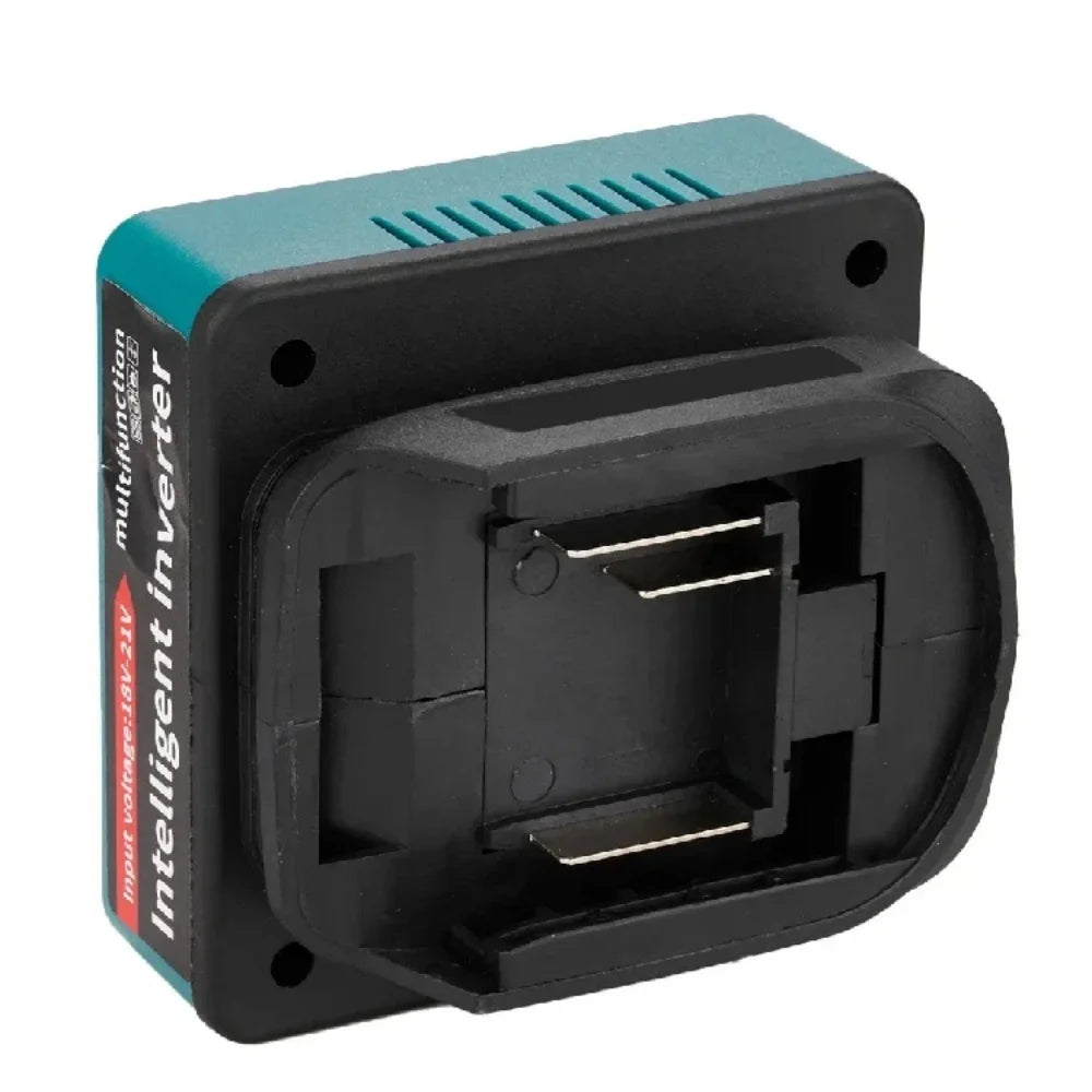 120W Lithium Battery Inverter DC 18-21V to AC 220V for Makita Tools