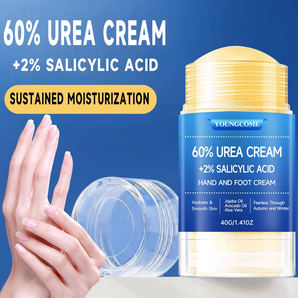 Urea Cream with Salicylic Acid & Hyaluronic Acid for Feet and Hands