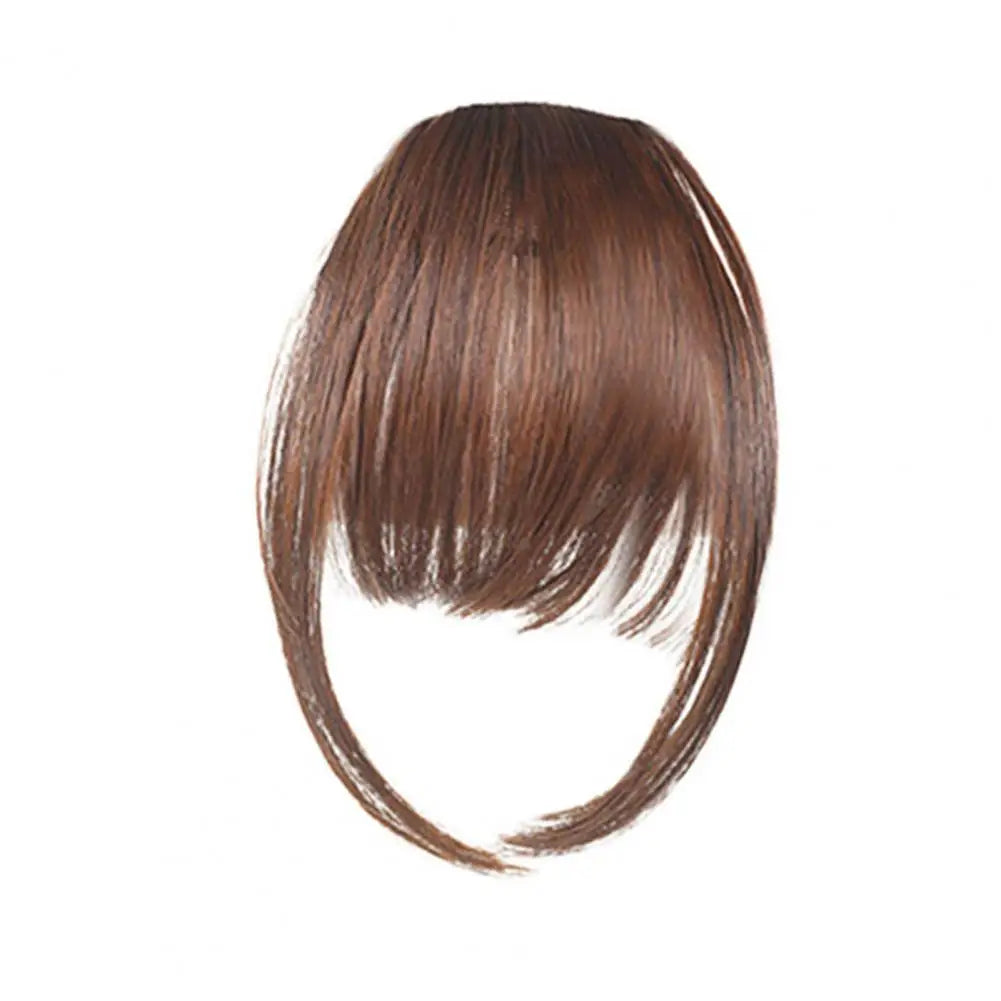 Women Clip-in Bangs Natural Wispy Hair Extensions Fringe Wig Hairpieces