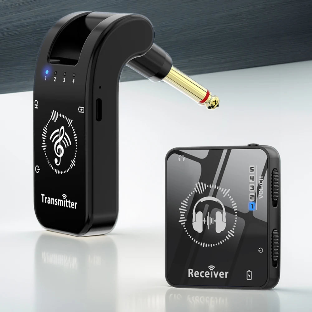 Wireless In-Ear Monitor System Rechargeable 10H Battery Live for Performance