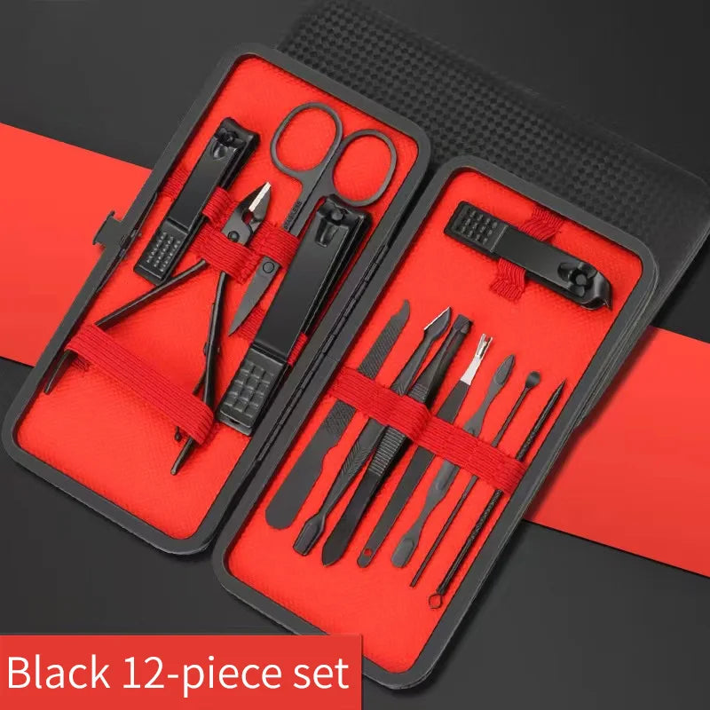 Nail Clipper Set - 5 Beauty Tools for Manicure & Pedicure Care