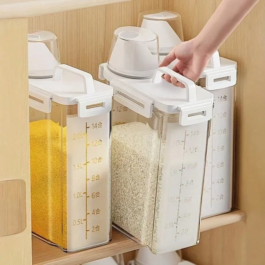 Moisture-Proof 2.5L Sealed Storage Container for Food Storage