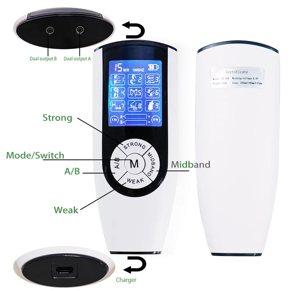 TENS Massager EMS Muscle Stimulator for Pain Relief Whole Body Massage