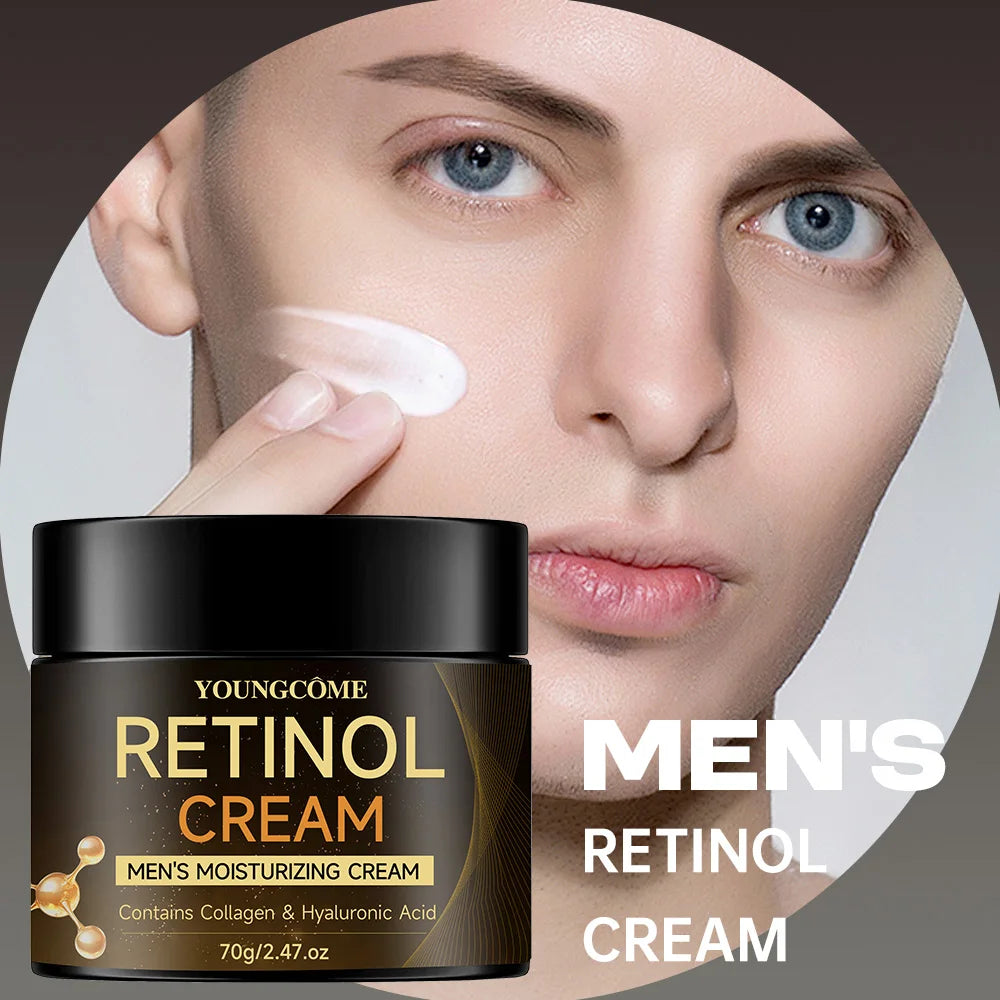 Men's Retinol Moisturizing Cream 40g - Anti-Aging Face Cream for Men