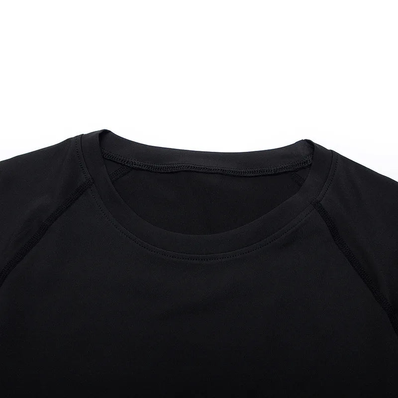 Men's Quick Dry Compression Shirt Short Sleeve Gym Workout T-Shirt
