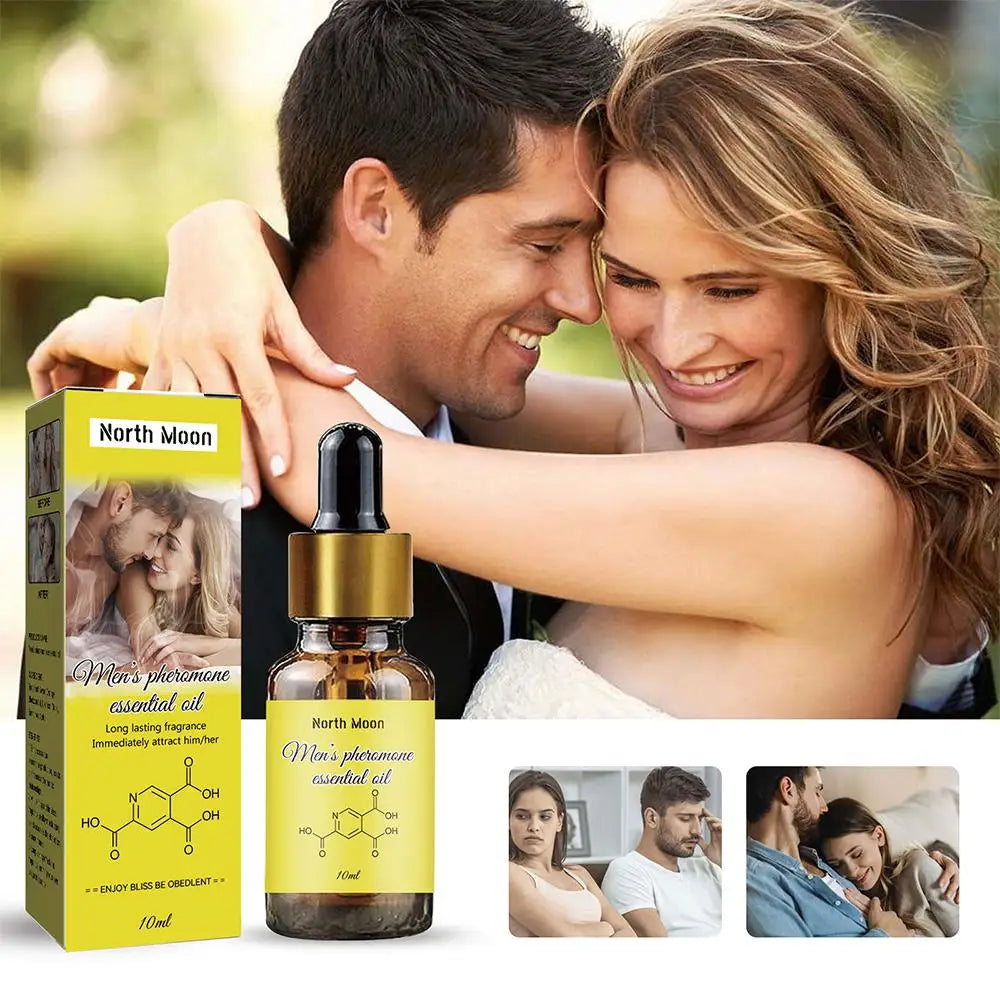 Men's Pheromone Essential Oil 10ml Long Lasting Body Essence Fragrance