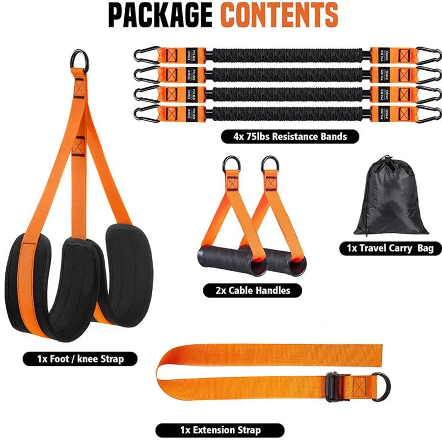 Pull Up Assistance Bands Set Resistance Strap for Chin-up Workout