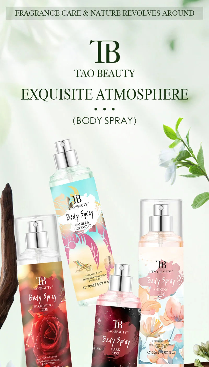 Floral Fruity Body Spray - Long-Lasting Fragrance - Alcohol-Free 200ml