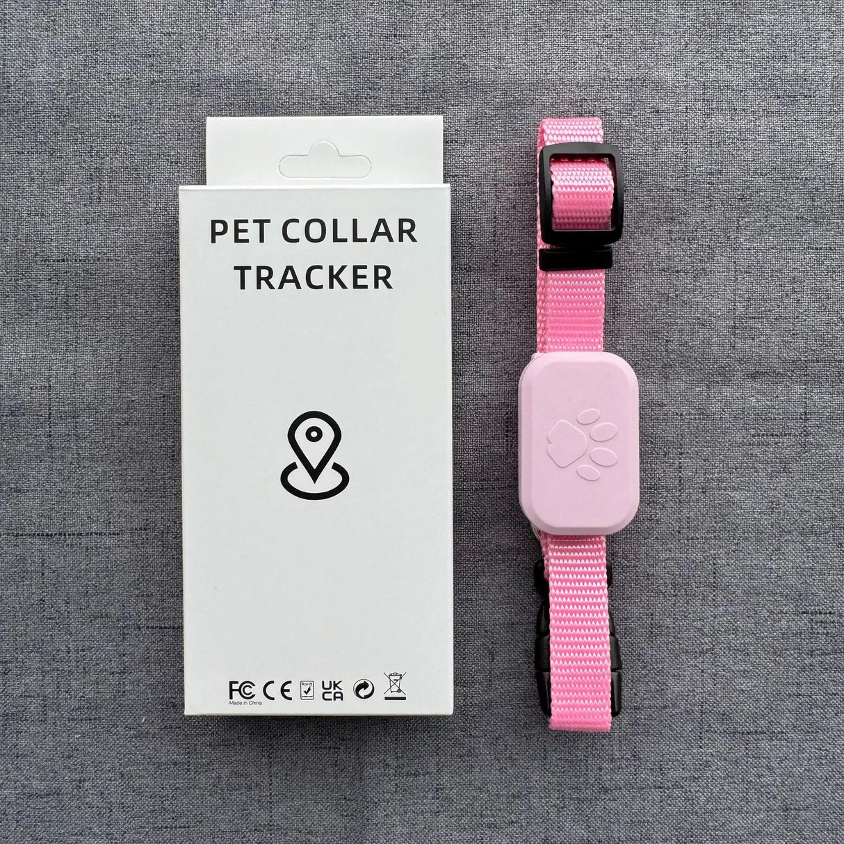 Pet GPS Tracker Collar for Cats & Dogs - Waterproof Real-Time Locator