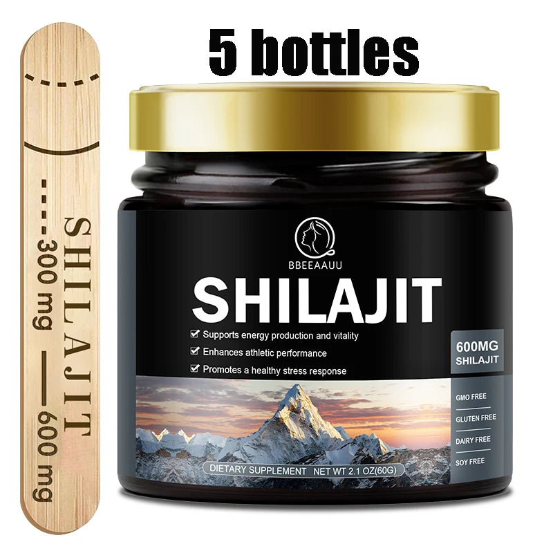 Himalaya Pure Shilajit Resin 60g - Natural Energy & Cognitive Support