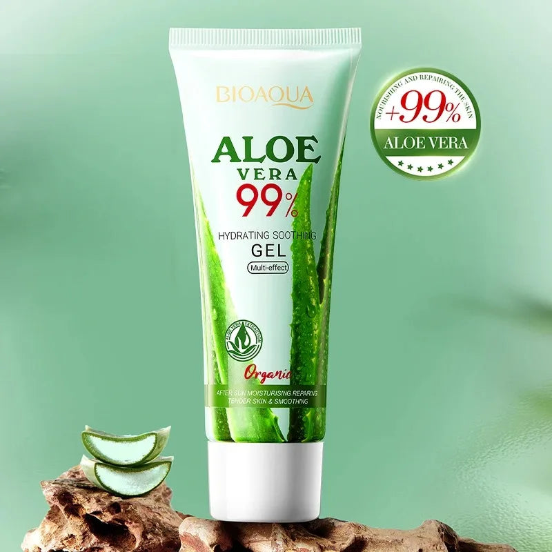 Aloe Vera Gel for Face and Body, Hydrating and Moisturizing, 66ml