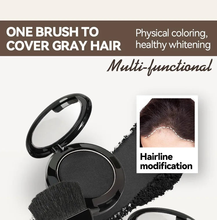 Quick Touch-Up Hair Stick Portable Temporary Coverage Hair Pen 2-Pack