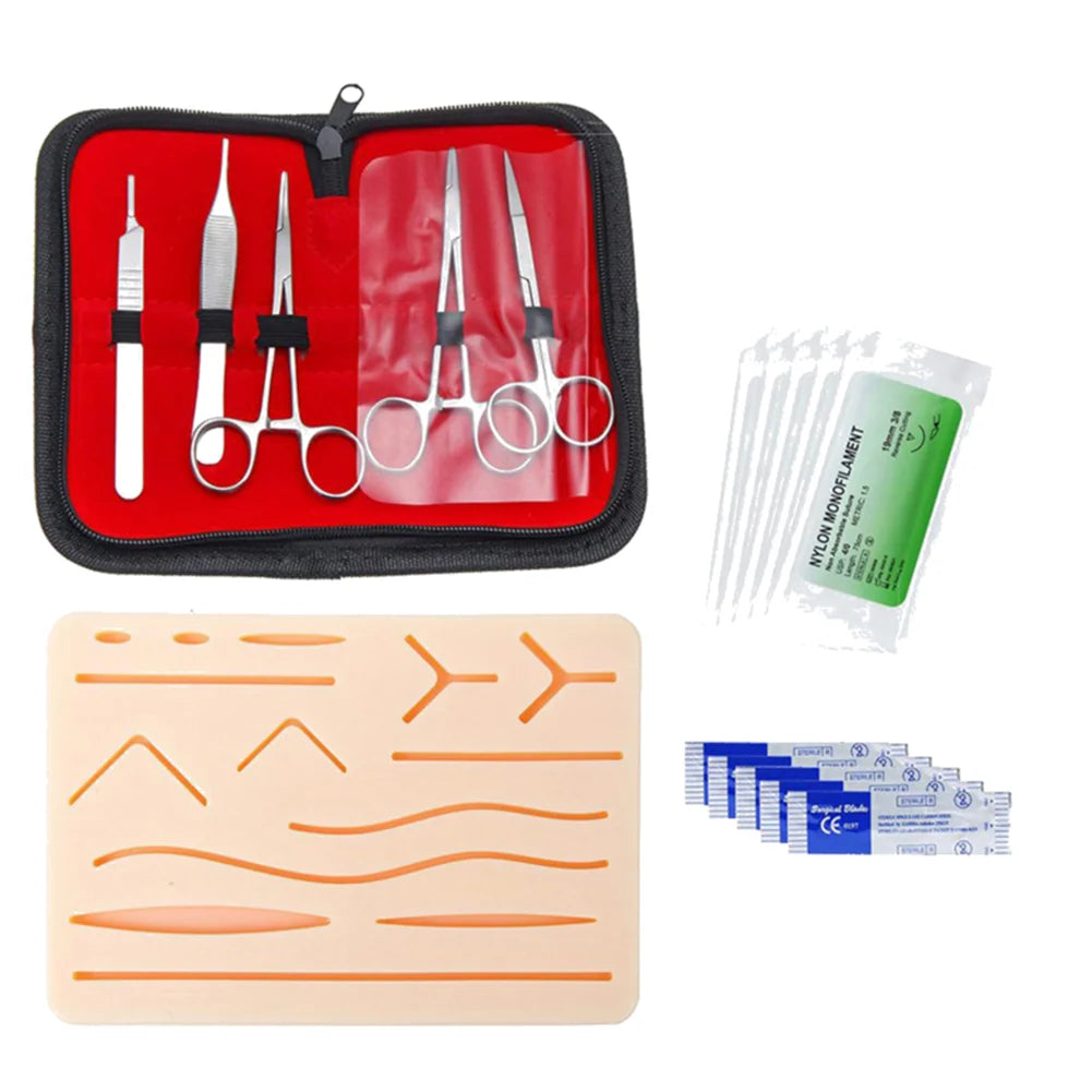 Suture Practice Kit for Medical Students - 1-4 Set Surgical Training Tools