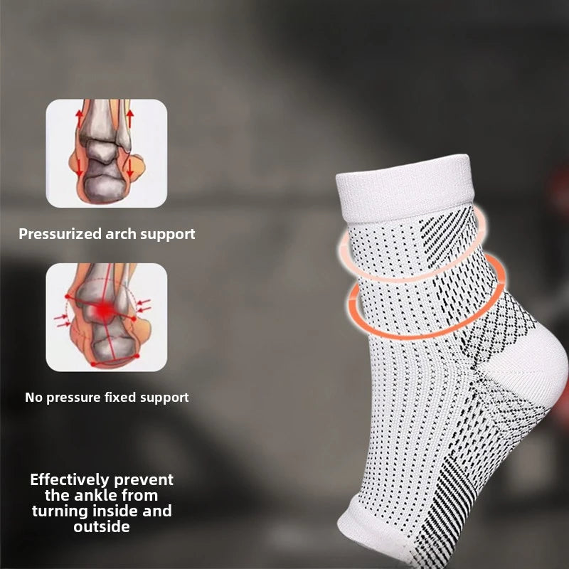 Neuropathy Compression Socks Ankle Support Sleeve 1 Pair for Sports