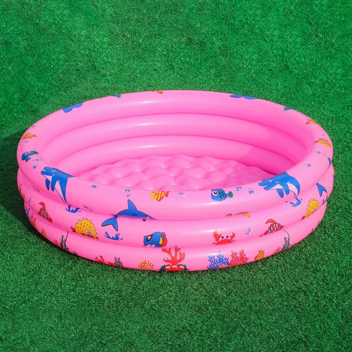 Kids Inflatable Swimming Pool Portable Foldable Water Play Bath Pool