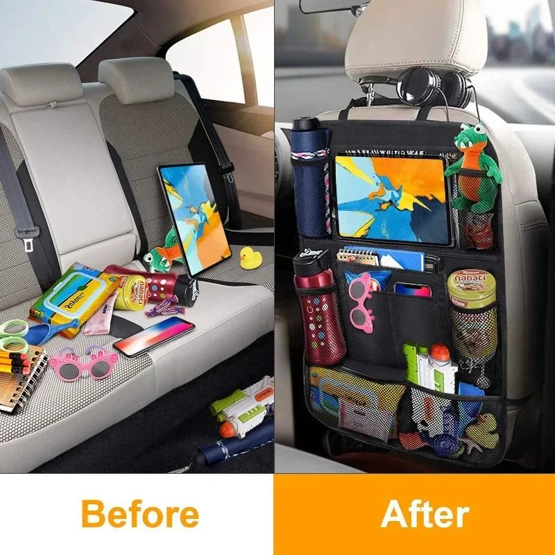 Car Seat Organizer Oxford Fabric Multi Pocket Storage Bag for Kids