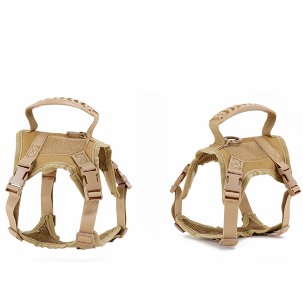 Tactical Cat Harness Adjustable Escape Proof Soft Mesh Vest for Walking