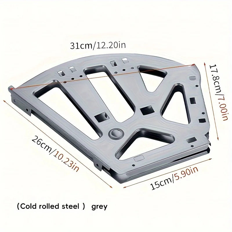 Stainless Steel Flip Shoe Rack Accessories for Cabinet Organization