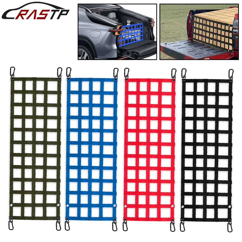 Heavy Duty Tailgate Cargo Net 60"x18" for Truck, SUV, Van, Motorcycle