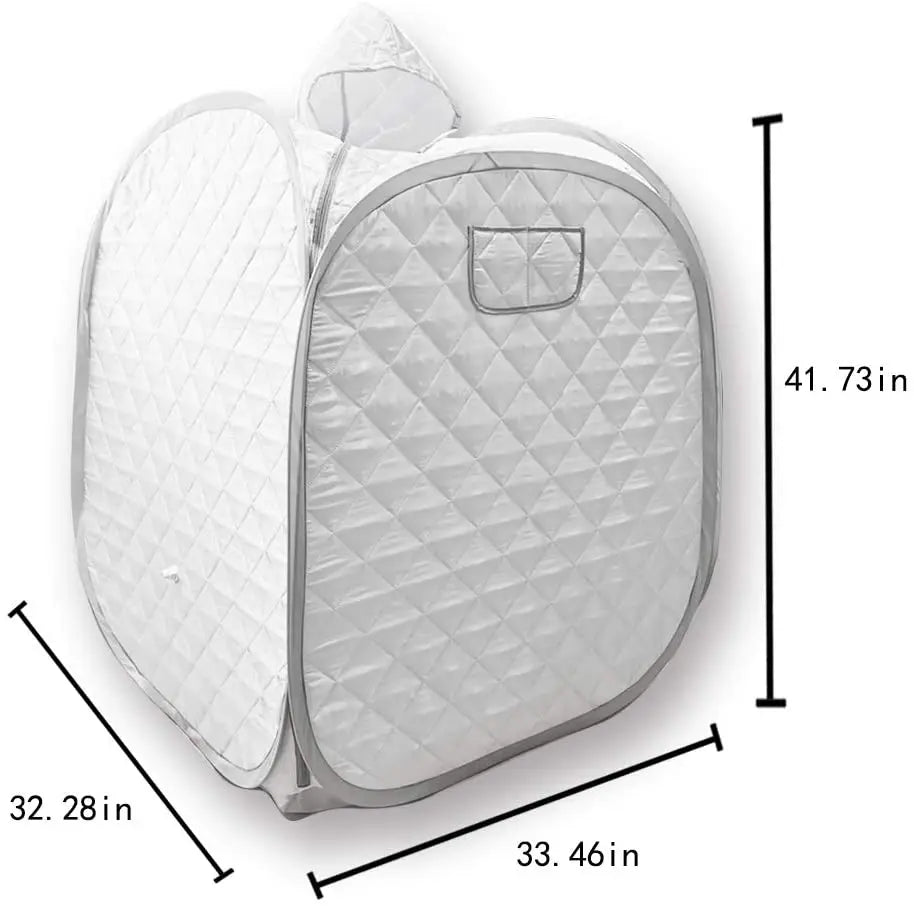 Portable Full Body Sauna Set with 3L Steamer & Remote Control