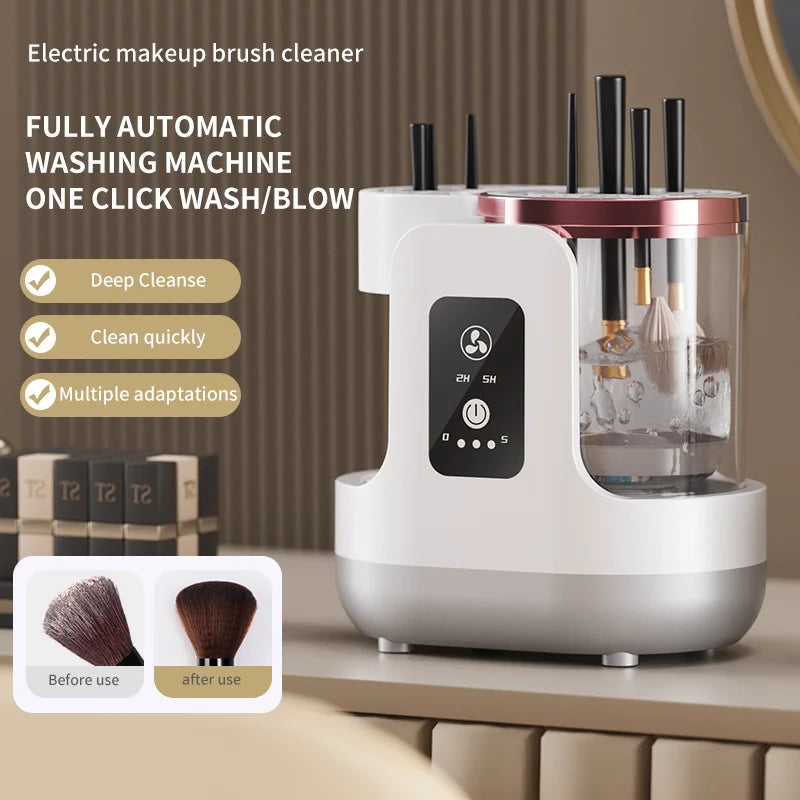 3-in-1 Electric Makeup Brush Cleaner & Dryer Tool for Beauty Accessories