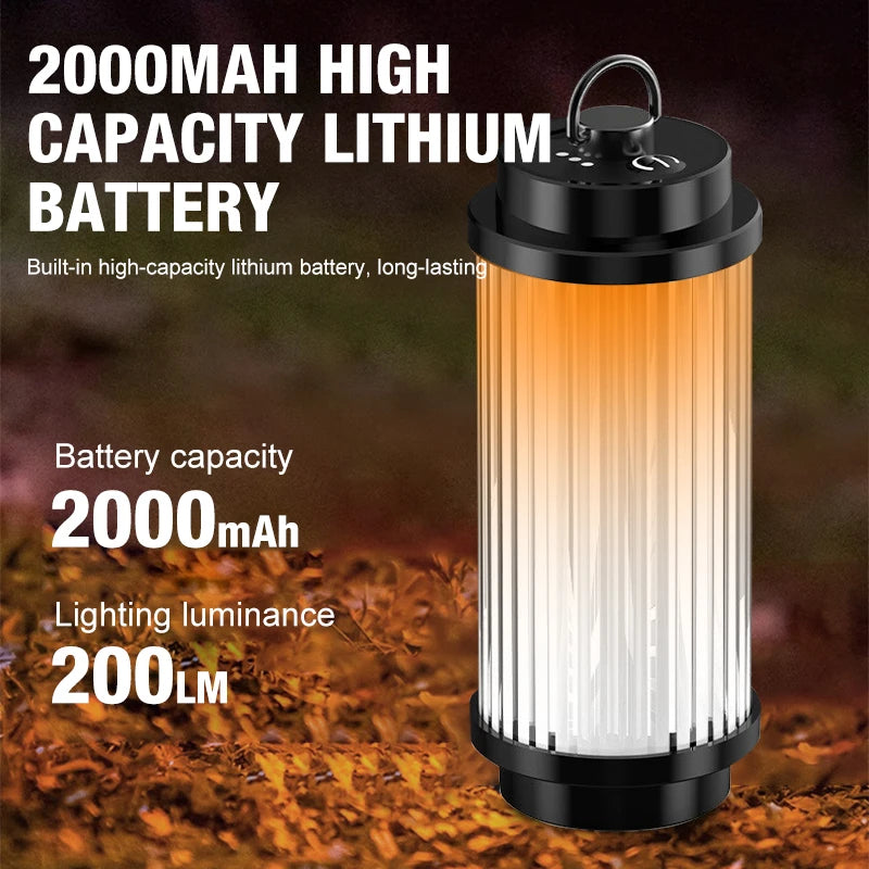 Adjustable Camping Lights Set - 5 Types - Type-C Charging - Outdoor Use