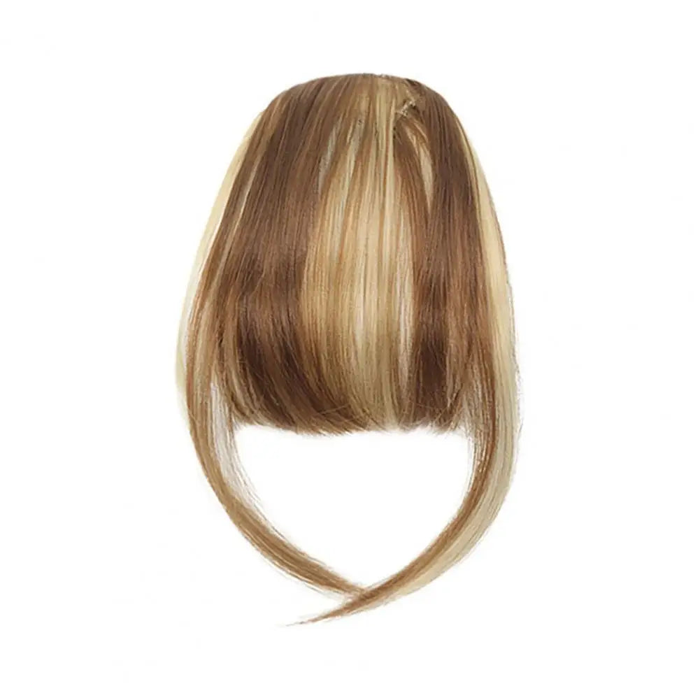 Women Clip-in Bangs Natural Wispy Hair Extensions Fringe Wig Hairpieces
