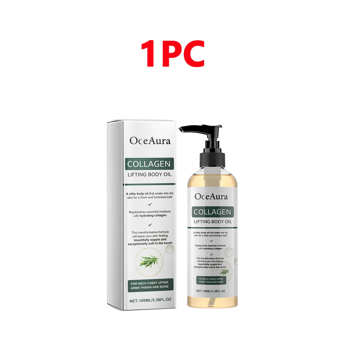 Collagen Firming Body Oil 100ml - Deep Hydration & Skin Elasticity