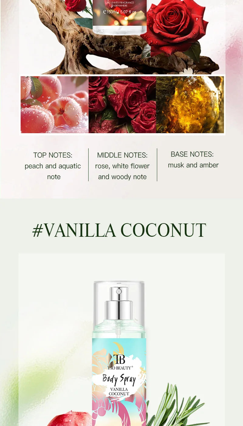 Floral Fruity Body Spray - Long-Lasting Fragrance - Alcohol-Free 200ml