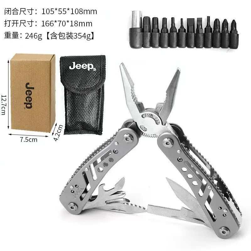 24-in-1 Multitool Pliers for Camping, Survival & Hunting Gifts for Men
