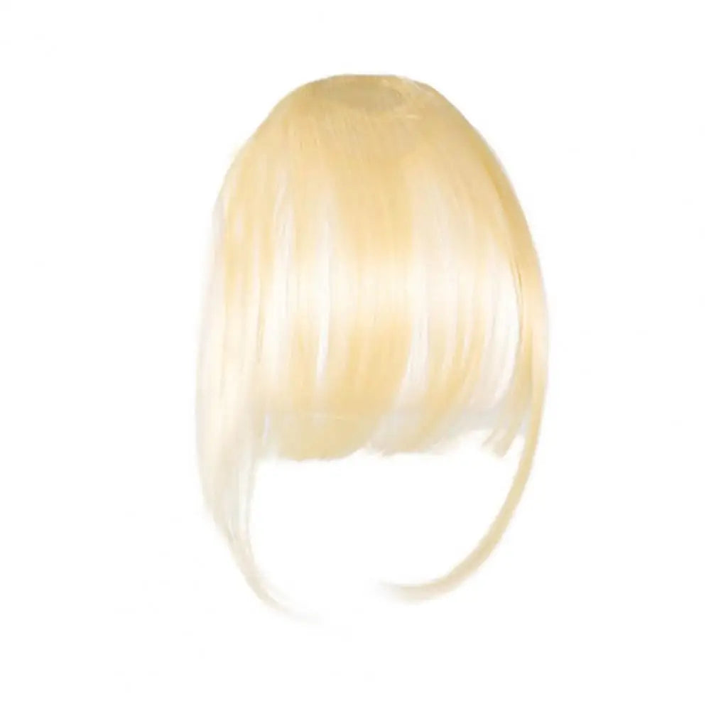 Women Clip-in Bangs Natural Wispy Hair Extensions Fringe Wig Hairpieces