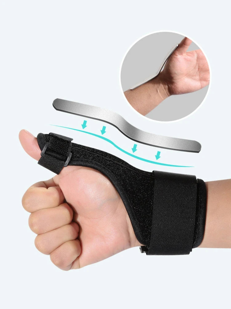 Universal Wrist Thumb Support Brace with Steel Splint for Carpal Tunnel