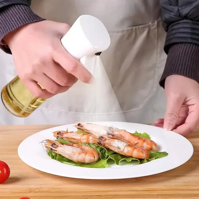 Olive Oil Spray Bottle Dispenser - Reusable Food Grade Kitchen Accessory