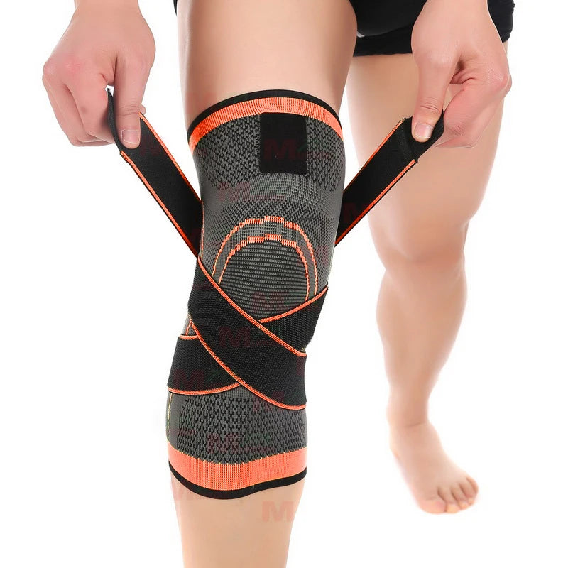 Sports Knee Pads Compression Sleeve Support for Basketball - 1 Pair