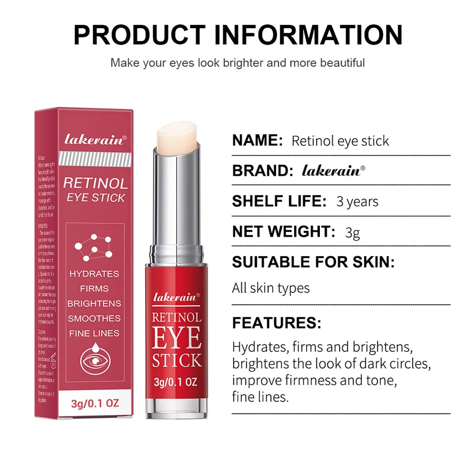 Retinol Eye Cream for Dark Circles and Firming Skin, 15g