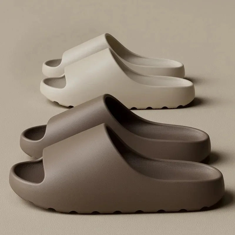 Coconut Slippers Thick-Soled EVA Slides for Men & Women - Summer Beach Sandals
