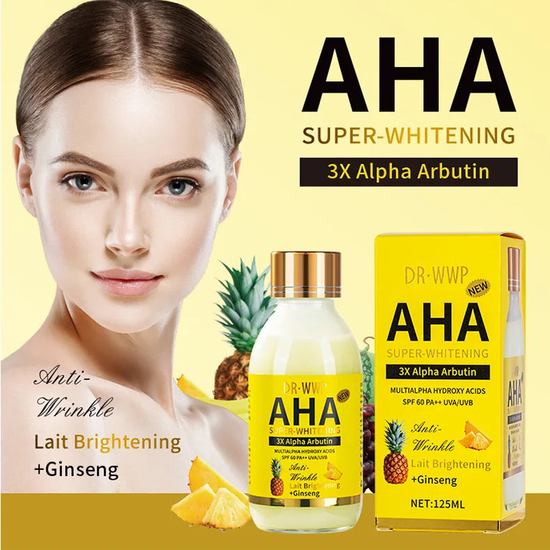 Glutathione Whitening Face Essence 125ml - Moisturizing Serum for Bright Skin