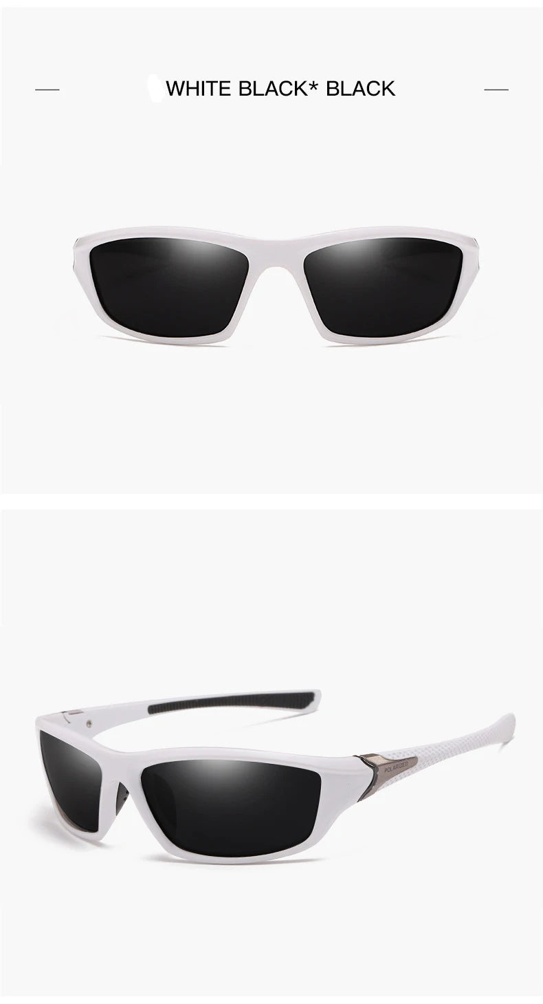 Polarized Sports Sunglasses for Cycling, Fishing, Running - Unisex Eyewear