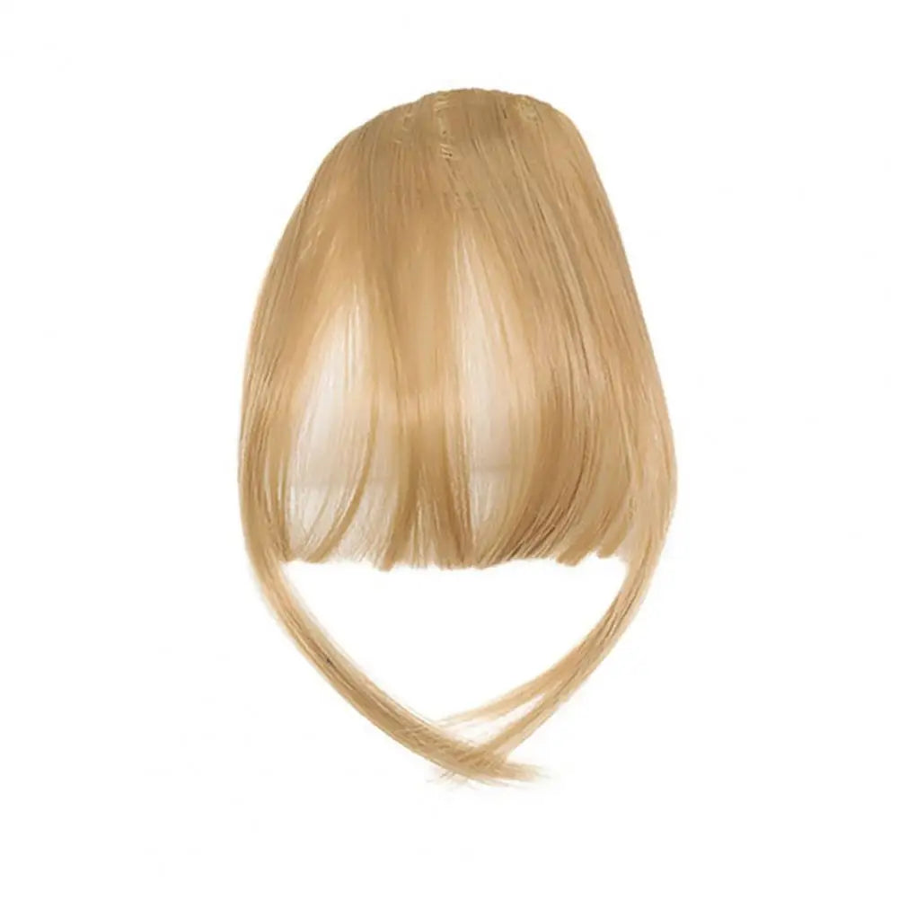 Women Clip-in Bangs Natural Wispy Hair Extensions Fringe Wig Hairpieces