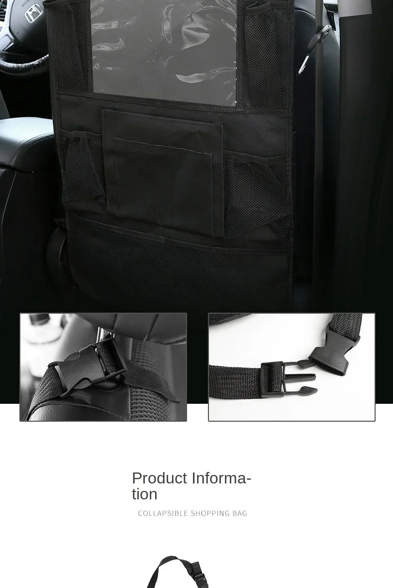 Car Seat Organizer Oxford Fabric Multi Pocket Storage Bag for Kids
