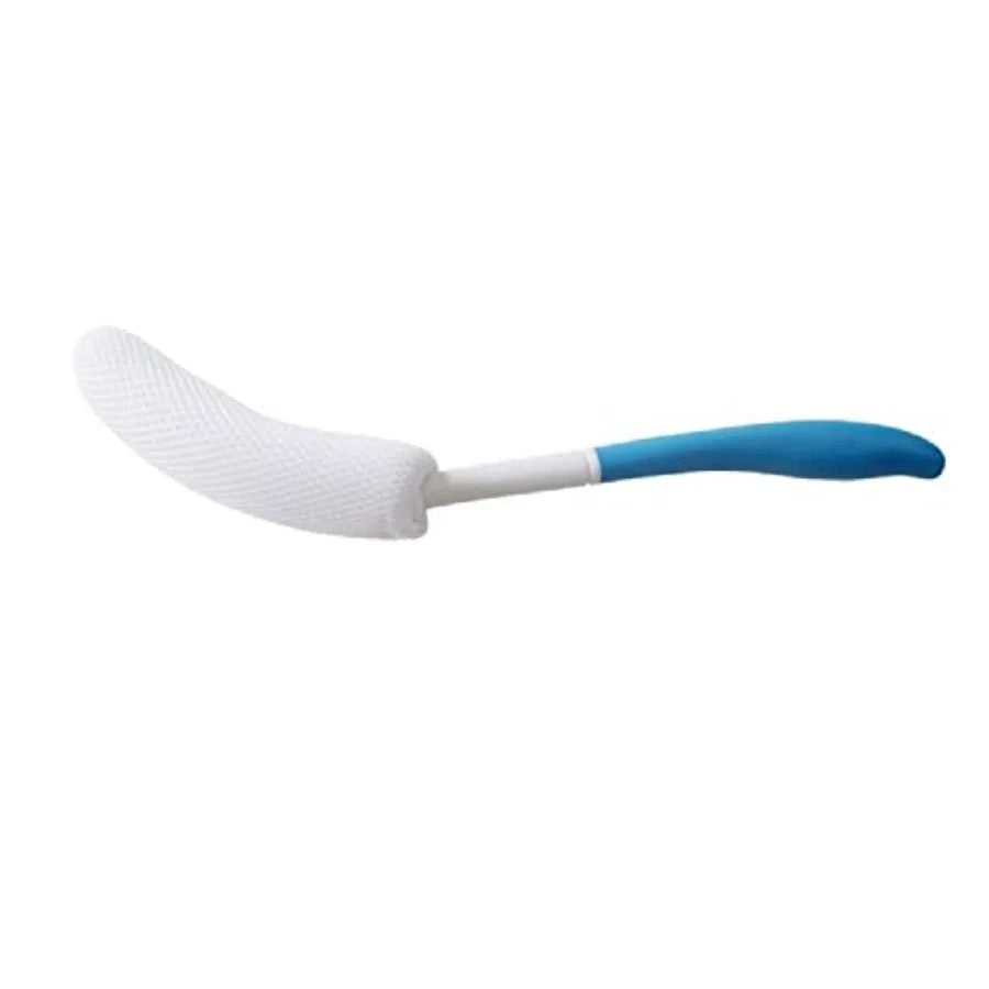 Body Back Bath Brush with Long Handle & Mesh Bag - Exfoliating Shower Tool