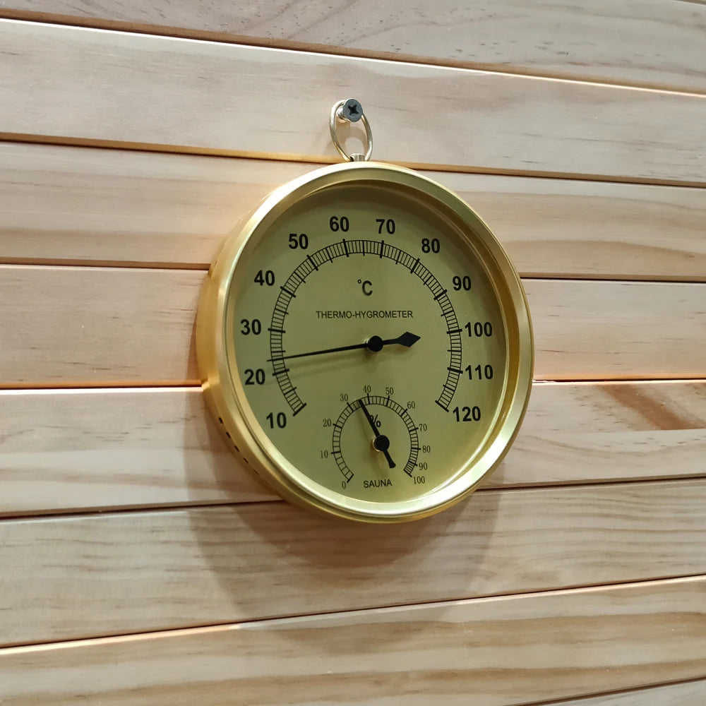 Sauna Thermometer Hygrometer Wall Hanging Bath Room Accessories