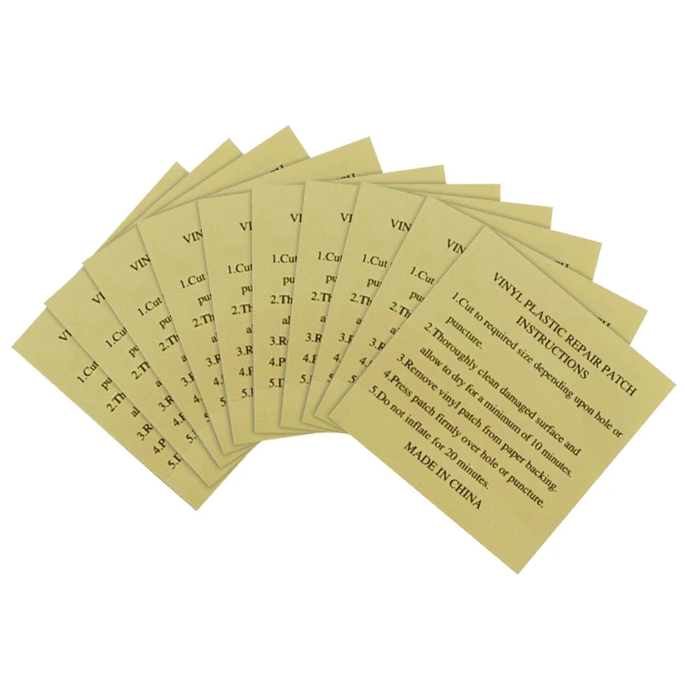 Self-Adhesive PVC Repair Patches for Inflatable Boats and Rafts