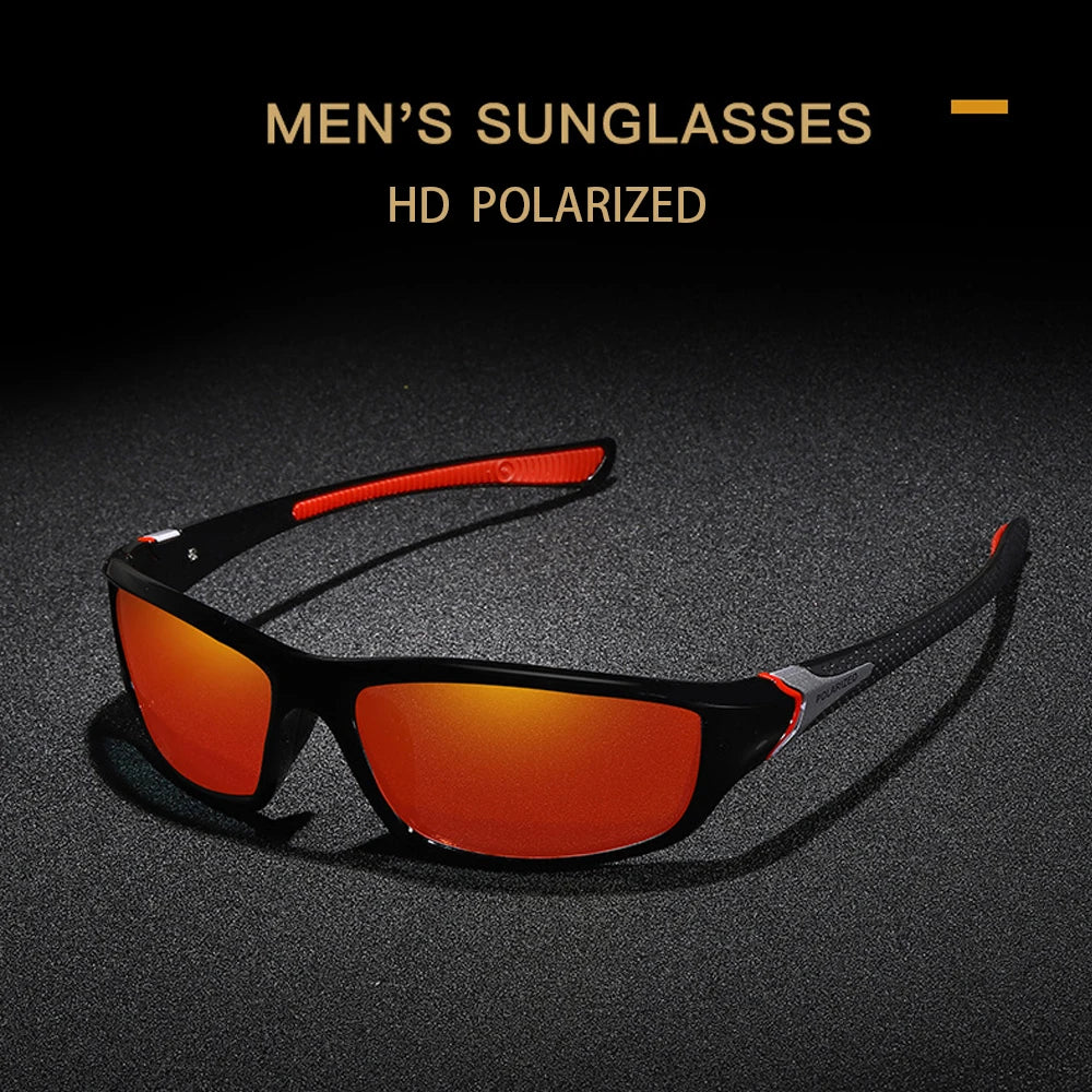 Polarized Sports Sunglasses for Cycling, Fishing, Running - Unisex Eyewear