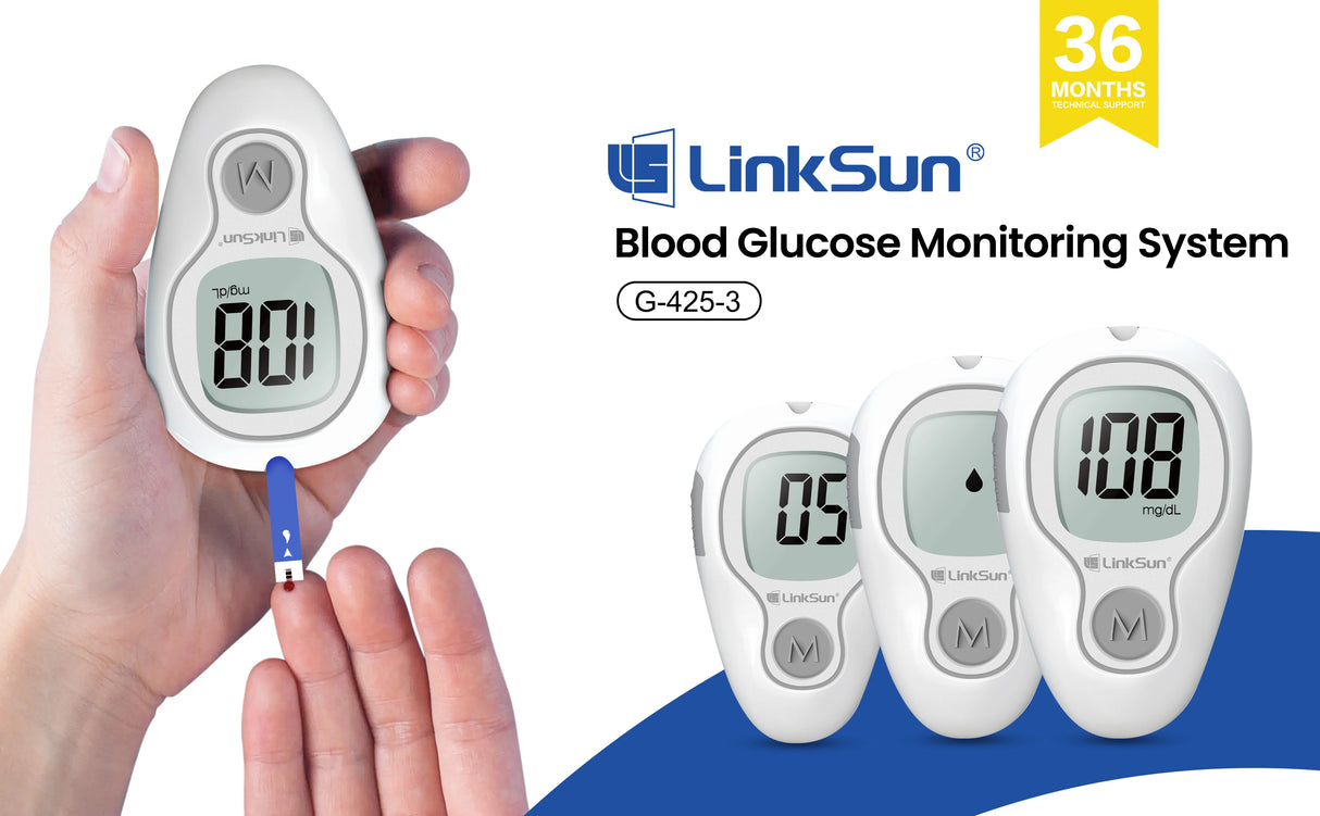 Digital Measurement Meter Kit with Test Strips