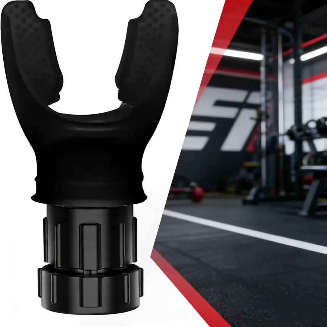 Portable Adjustable Resistance Breathing Exercise Device for Fitness