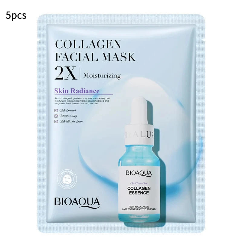 Centella Collagen Face Mask 20pcs Hydrating Skin Care Sheet Masks